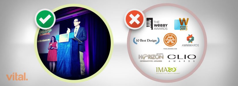 Vital Design award-winning website design agency